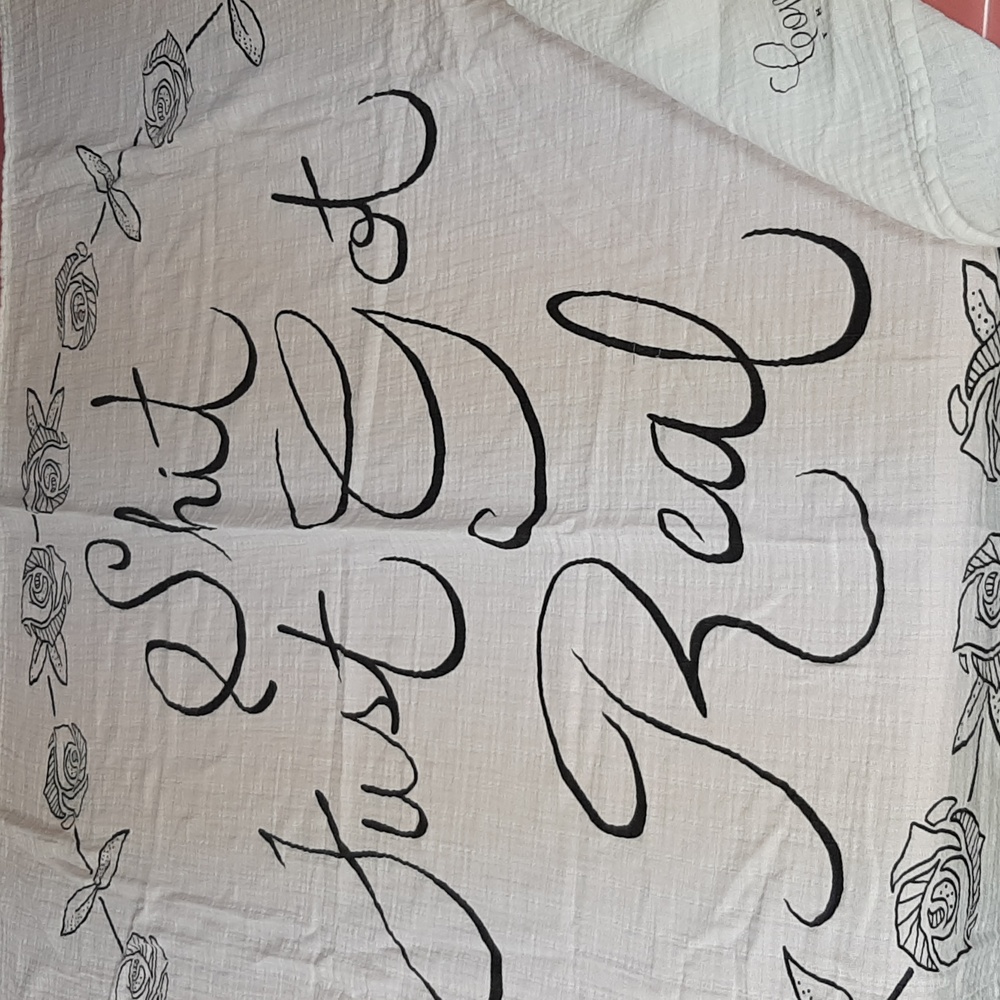 Coveted things receiving blanket